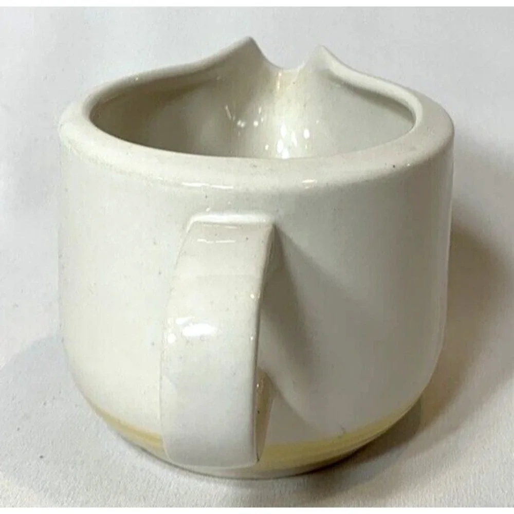 Vintage‎ Melville Creamer Japan Macys The Cellar Yellow Stripes 1970s Tea Coffee